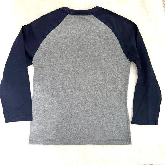 Bundle 2 Boys Long Sleeve Cotton T-Shirts Chaps Osh Kosh Size 6 - Picture 4 of 8